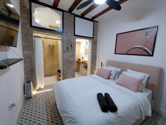 Foto 1 de Alquiler de estudio en El Cabanyal- El Canyamelar con muebles y aire acondicionado