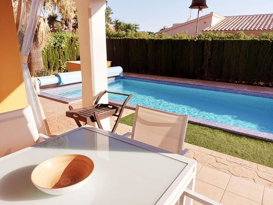 Foto 2 de Xalet en lloguer a Campos de 3 habitacions amb terrassa i piscina
