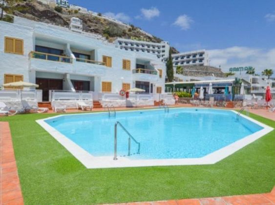 Foto 1 de Pis en venda a Puerto Rico de 1 habitació amb terrassa i piscina