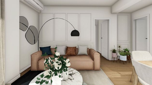 Foto 2 de Venta de piso en calle Emilio Prados de 2 habitaciones con terraza y aire acondicionado