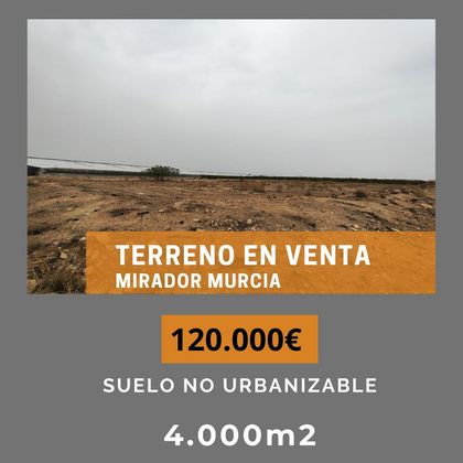 Foto 1 de Terreny en venda a San Javier de 4000 m²