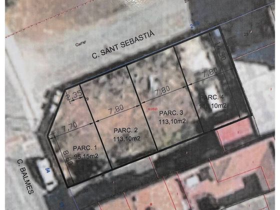 Foto 1 de Venta de terreno en Sallent de 116 m²