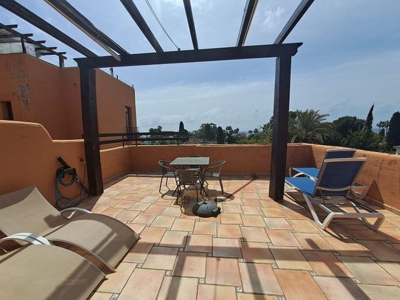 Foto 1 de Alquiler de dúplex en Paraíso - Atalaya- Benamara de 3 habitaciones con terraza y piscina