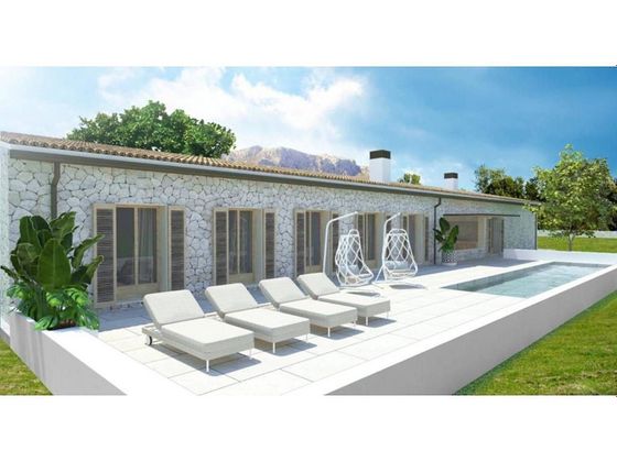 Foto 1 de Chalet en alquiler en Sencelles de 5 habitaciones con terraza y piscina