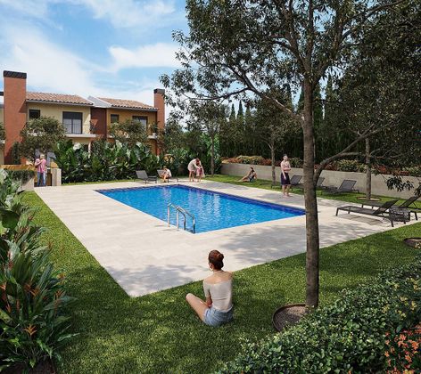 Foto 1 de Venta de casa nueva en calle Maresme de 3 habitaciones con piscina y jardín