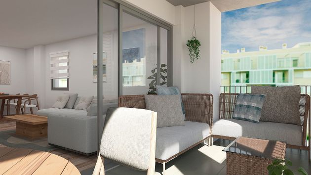 Foto 1 de Venta de piso nuevo en calle Pere Alagret de 2 habitaciones con piscina y aire acondicionado