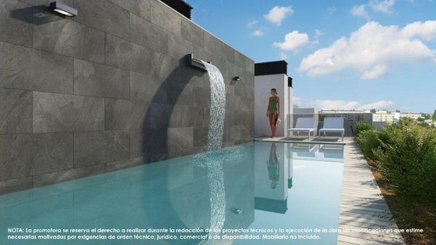 Foto 1 de Pis nou en venda a calle Polvoranca de 2 habitacions amb piscina i aire acondicionat
