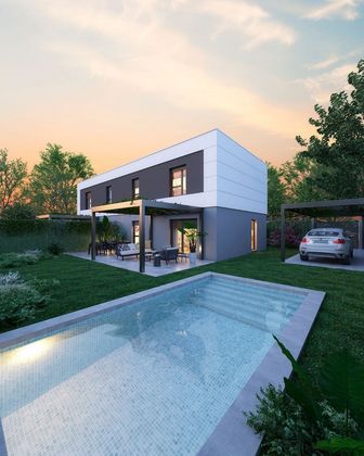 Foto 1 de Casa nueva en venta en calle Gordal de 3 habitaciones con jardín y aire acondicionado