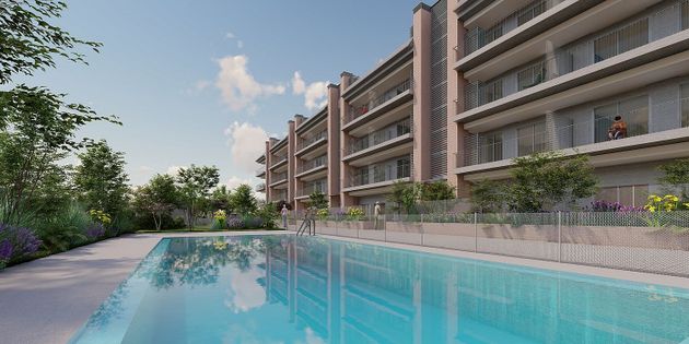 Foto 2 de Pis nou en venda a calle Geranio de 2 habitacions amb piscina i ascensor