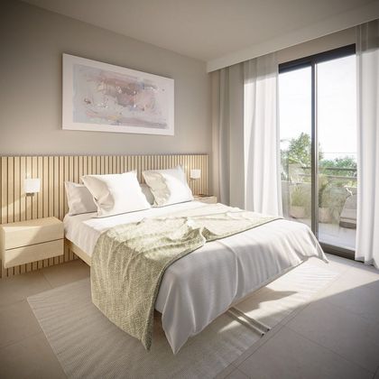 Foto 2 de Casa nova en venda a calle Moscatel de 3 habitacions amb jardí i aire acondicionat