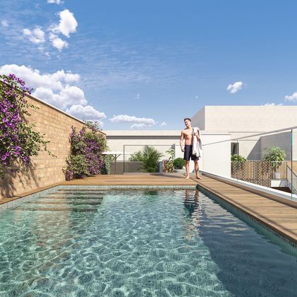 Foto 1 de Pis nou en venda a ronda Camino de de 3 habitacions amb piscina i ascensor