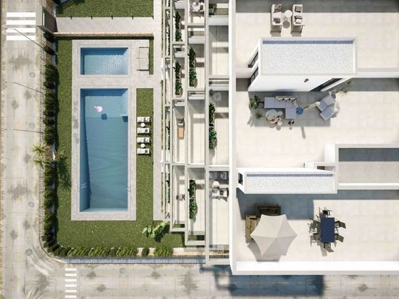 Foto 1 de Pis nou en venda a calle Leonardo Da Vinci de 2 habitacions amb piscina i jardí