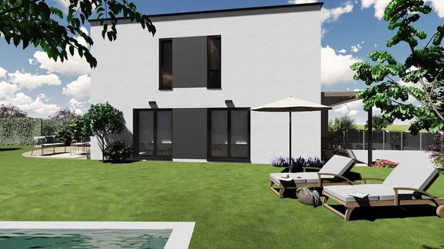 Foto 2 de Casa nova en venda a calle De la Nube de Magallanes de 3 habitacions amb jardí