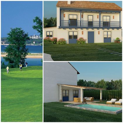 Foto 2 de Casa nova en venda a vía Hontañon Castanedo de 4 habitacions amb piscina i jardí