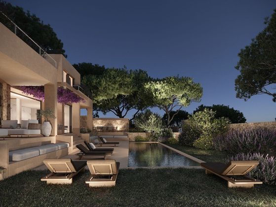 Foto 1 de Casa nova en venda a calle California de 4 habitacions amb piscina i jardí