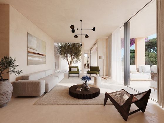 Foto 2 de Casa nova en venda a calle California de 4 habitacions amb piscina i jardí