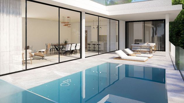 Foto 1 de Casa nova en venda a calle Sant Tomàs de 5 habitacions amb piscina i jardí