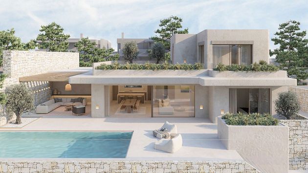 Foto 2 de Casa nova en venda a Pinar del Advocat - Cometa de 3 habitacions amb piscina i jardí