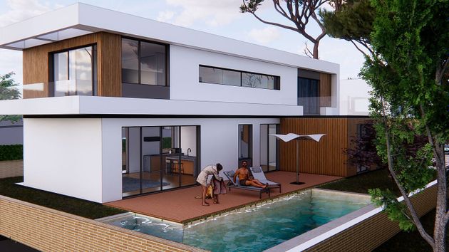 Foto 2 de Casa nueva en venta en calle Rosa de Lima de 3 habitaciones con piscina y jardín