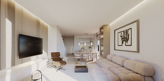Foto 1 de Casa nova en venda a calle Grecia de 3 habitacions amb jardí