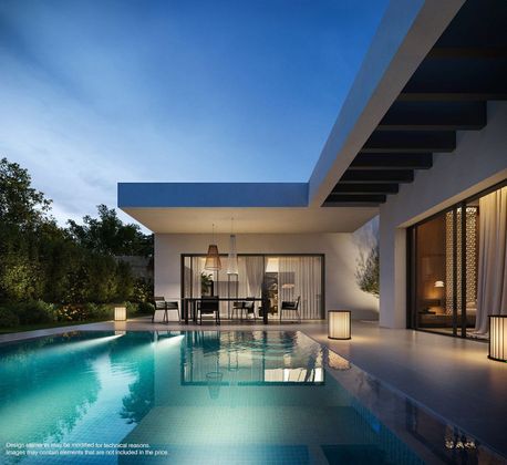 Foto 1 de Casa nova en venda a urbanización El Maro la Sierra de 4 habitacions amb piscina i jardí