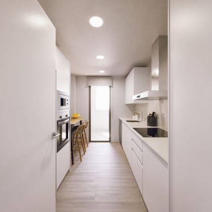 Foto 1 de Venta de piso nuevo en calle Alfonso Chiscano Díaz de 3 habitaciones con piscina y ascensor