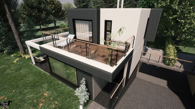 Foto 1 de Casa nova en venda a calle Ladredo de 4 habitacions amb jardí