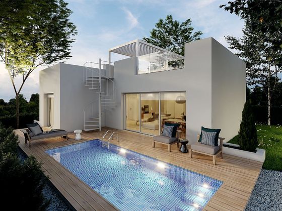 Foto 1 de Casa nova en venda a calle De Vermeer de 2 habitacions amb piscina i jardí