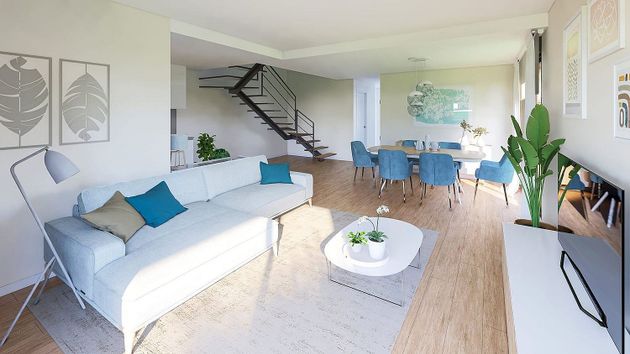 Foto 1 de Casa nova en venda a calle De la Cigüeña de 4 habitacions amb piscina i jardí