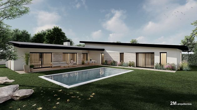 Foto 2 de Casa nova en venda a calle Miraflores de la Sierra de 4 habitacions amb piscina i jardí