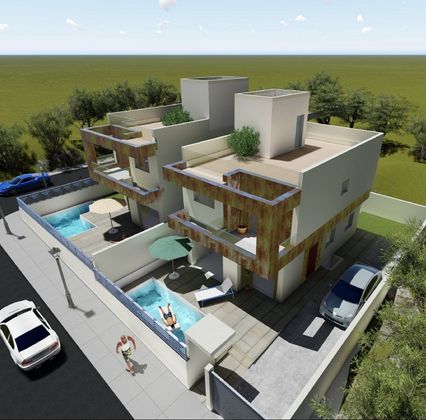 Foto 1 de Venta de casa nueva en calle Mina Tubal y Mina Esperanza Urbanización El Alcolar de 4 habitaciones con piscina y jardín