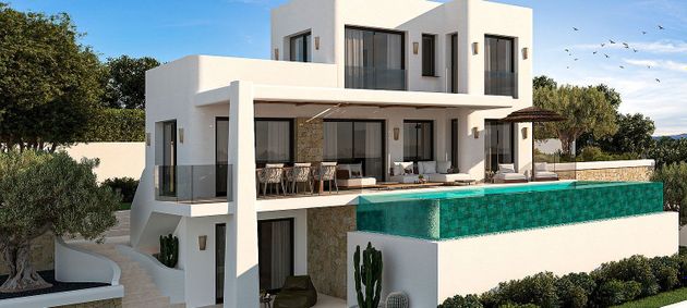 Foto 2 de Casa nova en venda a calle Albufera de Valencia de 4 habitacions amb piscina i jardí