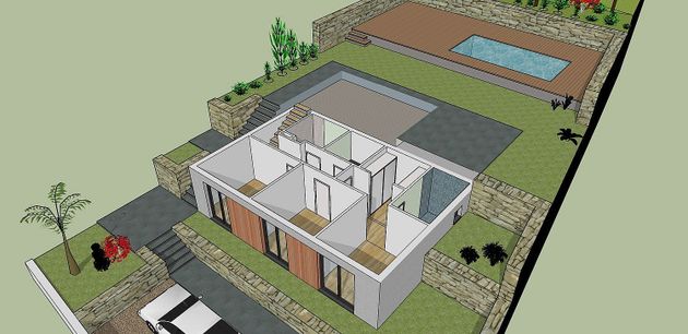 Foto 1 de Casa nueva en venta en calle Airesol de 3 habitaciones con piscina y jardín