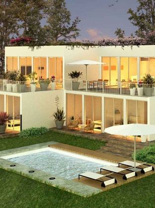 Foto 1 de Casa nova en venda a calle Pinasses de 3 habitacions amb piscina i jardí