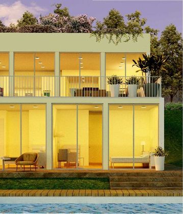 Foto 2 de Casa nova en venda a calle Pinasses de 3 habitacions amb piscina i jardí