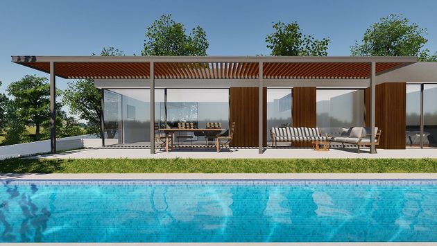 Foto 2 de Casa nueva en venta en calle Moli de Vent de 3 habitaciones con piscina y jardín
