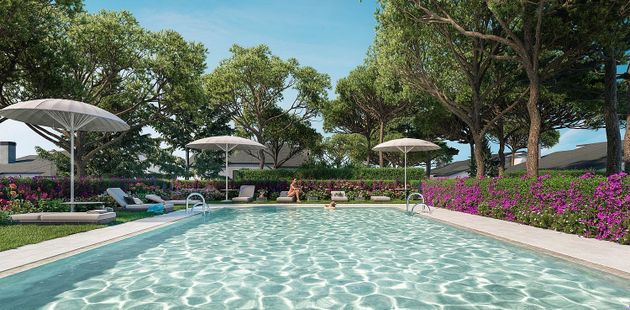 Foto 2 de Casa nova en venda a Colonia de 3 habitacions amb piscina i jardí