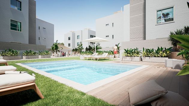 Foto 1 de Venta de piso nuevo en calle De Benimussa de 3 habitaciones con piscina y aire acondicionado