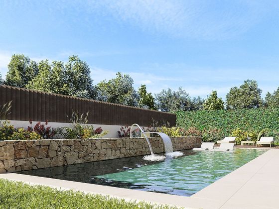 Foto 1 de Casa nova en venda a calle Sajolida de 3 habitacions amb piscina i jardí