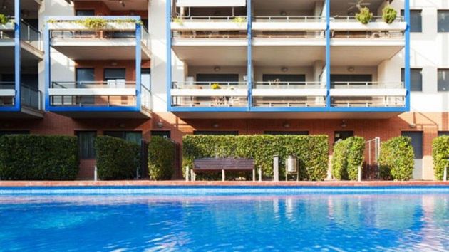 Foto 2 de Piso nuevo en venta en Port - Horta de Santa María de 2 habitaciones con piscina y jardín