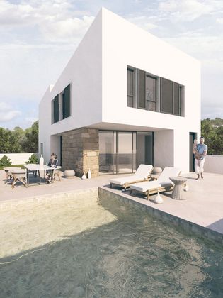 Foto 2 de Casa nova en venda a calle Germanor de 4 habitacions amb piscina i jardí