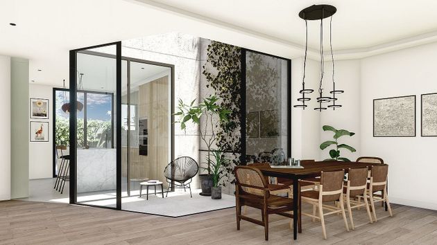 Foto 2 de Casa nova en venda a urbanización Icaria IV Oleiros de 4 habitacions amb jardí