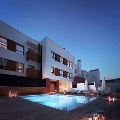 Foto 1 de Venta de piso nuevo en calle Doctor Miguel Díaz Recio de 2 habitaciones con piscina y aire acondicionado