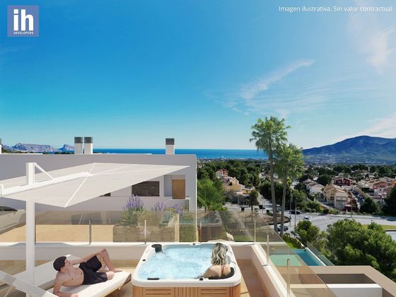 Foto 2 de Casa nova en venda a calle Serra Gelada de 4 habitacions amb jardí