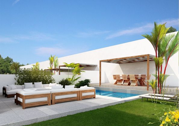 Foto 1 de Casa nueva en venta en urbanización Alegrías Mirasierra Cerralba de 3 habitaciones con piscina y jardín
