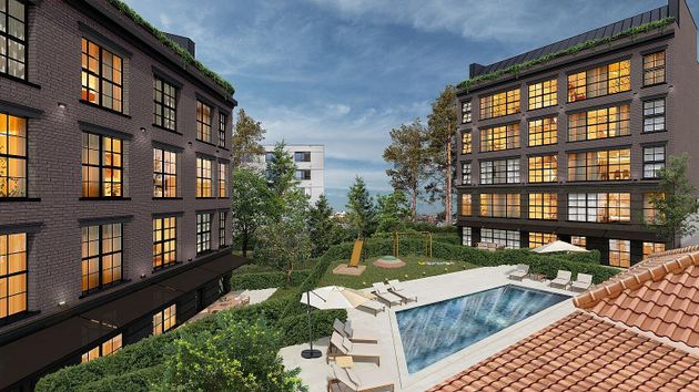 Foto 1 de Piso nuevo en venta en calle Madrid de 2 habitaciones con piscina y jardín