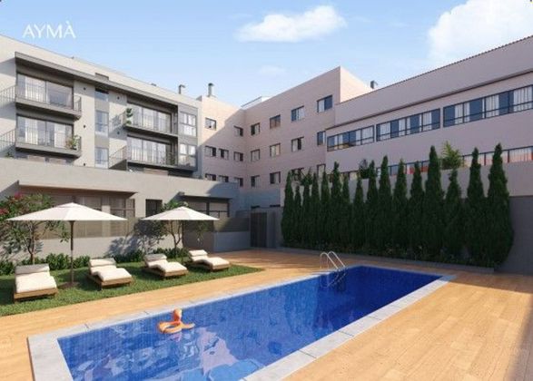Foto 2 de Piso nuevo en venta en calle Daymà de 2 habitaciones con piscina y ascensor