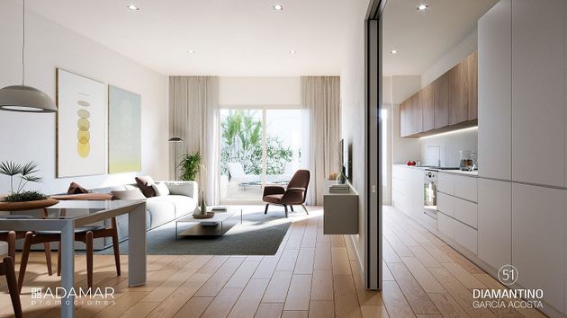 Foto 1 de Venta de piso nuevo en calle Diamantino García Acosta de 1 habitación con jardín y aire acondicionado