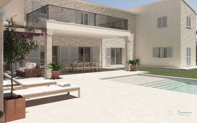 Foto 2 de Casa nova en venda a Santanyí de 4 habitacions amb piscina i jardí