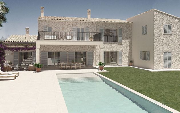 Foto 1 de Casa nova en venda a Santanyí de 4 habitacions amb piscina i jardí